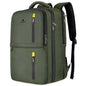 MATEIN Extra Large 45L Travel Backpack, Airline Approved Carry on Backpack with Shoe Compartment, Water Resistant Luggage College Overnight Weekender Travel Bag Fit 18" Laptop, Green - color: Green, size: XX-Large