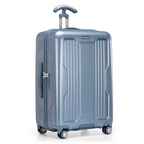 Traveler's Choice Ultimax II Polycarbonate Hardside Luggage with Spinner Wheels, Teal, 25-Inch Medium Luggage - color: Teal, size: 25-Inch Medium Luggage