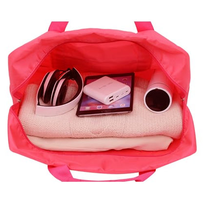 Travel Duffel Bag 8 PCS Foldable Travel Bag Carry on Luggage Bag Waterproof Tote Sports Gym Bag Lightweight Large Weekender Overnight Bag for Women and Men (8 PCS) - color: 8 PCS