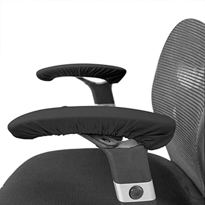 1 Pair Stretchable Office Chair Arm Covers, Gaming Chair Arm Rest Cover, Polyester Elastic Armrest Cover, Suitable Arm Length 11.8-19.7in
