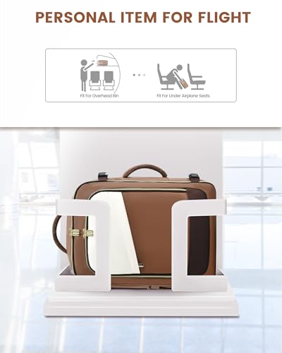 LOVEVOOK Travel Backpack for Women, 40L Carry On Backpack Flight Approved, Large Personal Item Bag Fits 17 inch Laptop, TSA Approved Luggage with 3 Packing Cubes,Waterproof Weekender Gym Essentials - color: Beige-brown, size: 40L