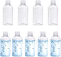 Clear Plastic Empty Squeeze Bottles 9 Pack 3.4oz/100ml with Flip Cap TSA Travel Bottle for Shampoo, Conditioner & Lotion (9 Counts) - size: C-9 Counts