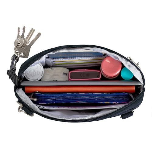 Travelon Anti-Theft Classic Convertible Crossbody & Waist Pack - color: Midnight