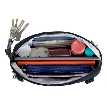 Travelon Anti-Theft Classic Convertible Crossbody & Waist Pack - color: Midnight