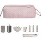 KarSyon Shark Flex Style Case for Dyson Airwrap Hair Dryer Brush Revlon Hair Tools Travel Bag Carrying Case Flat Curling Iron Organizer (Pink) - color: Pink