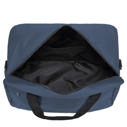 Kono Travel Duffel 20L Under Seat Carry-On Sports Tote Gym Weekender Overnight Bag - 15.75"x9.84"x7.87" Navy - color: Navy, size: M(15.75in x 9.84in x 7.87in)-20L