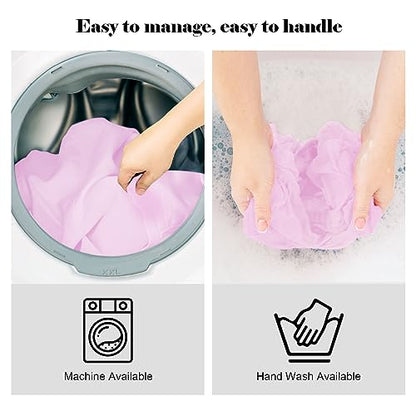 Sleeping Bag Liner,Travel Sheet & Adult Sleep Sack, Camping Sheets Travel Sleep Sack for Backpacking,Hotels & Hostels -Lightweight Single &Double Travel Sheet Camping Sheets - color: Single Pink