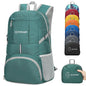 ZOMAKE Lightweight Packable Backpack 35L, Light Foldable Backpacks Water Resistant Collapsible Hiking Bag, Compact Folding Day Pack for Travel Camping(Dark Green) - color: Dark Green