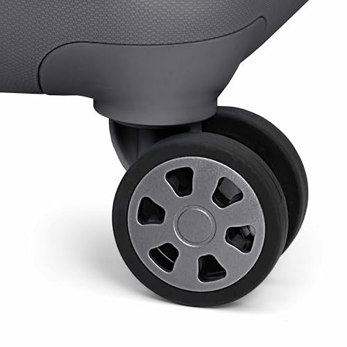 Traveler's Choice Pagosa Hardshell Expandable Luggage with Spinner Wheels, Gray, 22-Inch Carry-on - color: Gray, size: 22-Inch Carry-on
