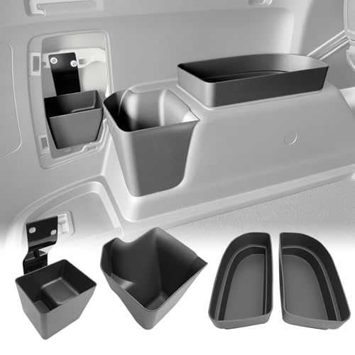 Rear Trunk Organizer for 2010-2024 Toyota 4Runner 5-Seat 2nd Row Accessories, Storage Bin Trunk Side Storage Box Cargo Tray for 10-24 4 Runner(4Pcs Trunk Organizer,Not for 7-Seat) - color: 10-24 4Runner 5-Seat(4pcs)