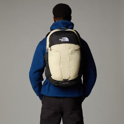 THE NORTH FACE Surge Commuter Laptop Backpack | Daypack With Water Repellent Finish, 16" Laptop Sleeve, Reflective Details - color: Gravel/Tnf Black-npf, size: One Size