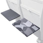Go-Be Sleeves Airplane Tray Covers for Adults 2-Pack Classics Airplane Tray Covers - Pewter Watercolor/Pewter Solid - color: Pewter Watercolor/Pewter Solid