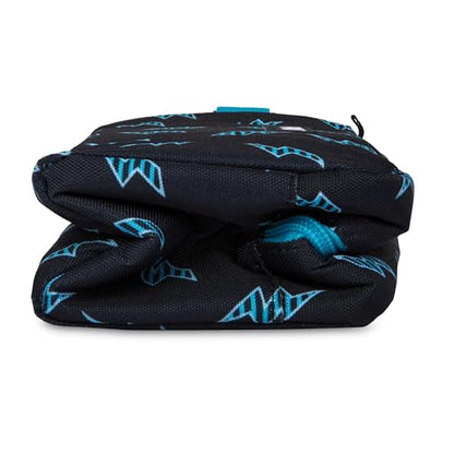 PackIt Freezable Snack Box, Striped Bolts, Built with EcoFreeze Technology, Collapsible, Reusable, Zip Closure with Buckle Handle, Great for All Ages and Fresh Snacks on the go (Pack of 12) - color: Striped Bolts, size: Medium (Pack of 12)