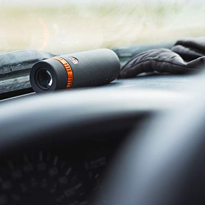 Maven CM.1 8x32mm Monocular | Compact, Waterproof, 8X Magnification, Fully Multi-Coated Optics, Grey/Orange Design, Lightweight & Portable for Hiking, Birdwatching & Outdoor Use