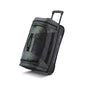 Samsonite Andante 2 Wheeled Duffel Bag – 22-Inch Durable Rolling Luggage with Inline Skate Wheels, Push-Button Handle & Spacious Compartments – Travel-Friendly and Lightweight - Moss Green/Black - color: Moss Green/Black, size: 22-Inch