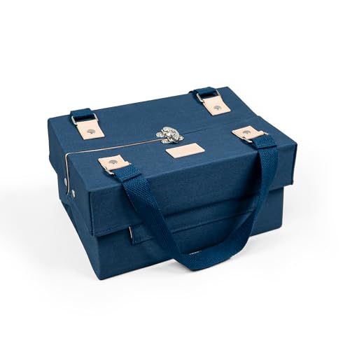 SplayTray: The Bag That Opens Into a Tray (Navy, Medium) - color: Navy, size: Medium