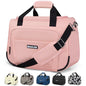 Underseat Carry On Luggage - Lightweight Travel Tote Weekender Bag Overnight Duffle for Travel, Personal Item - Pink-16Inch - color: Pink, size: 16IN