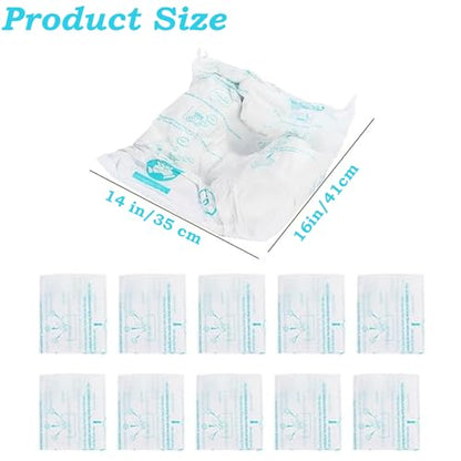 Foam Bag For Shipping, 10pcs Quick Expanding Foam Packaging Bags for Packing, Mailing and Shipping Solutions(14x16inch)