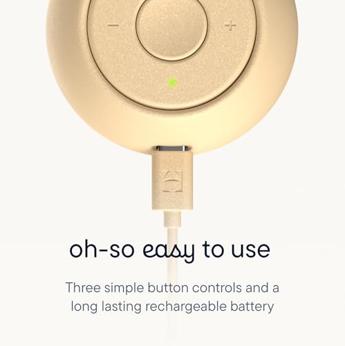 Hatch Go | Portable Sound Machine for Babies and Kids | Sleep Soother | 10 Soothing Sounds | White Noise | Shush | Travel | Registry Gift | Baby Shower | Clips on Stroller | Honey - color: Honey