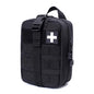 Molle Pouch, Sturdy 600D Nylon Tactical Medical Pouch,Rip-Away EMT First Aid Pouch (Bag Only) - color: black1