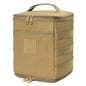 Tactical Camping Storage Bag 7L Utility Tote Bag Trunk Organizer (Coyote Brown) - color: Coyote Brown