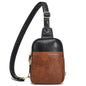 Haytijoe Small Anti Theft Crossbody Bag for Women Faux Leather Lightweight Sling Bags RFID Blocking Fanny Pack for Travel - color: Black Brown