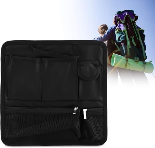 TOPINCN Backpack Organizer Insert Liner, Portable Travel Shoulder Backpack Divider Storage Bag Finishing Storage Bag Insert Pocket for Women and Men (Black B)