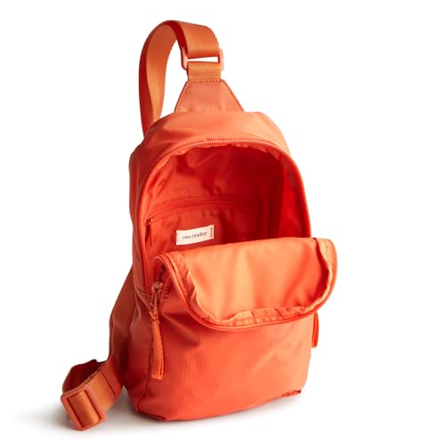 Vera Bradley Women's Ripstop Lorman Sling Backpack, Koi Orange, One Size - color: Koi Orange