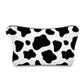 Cute Travel Makeup Bag Cosmetic Bag Small Pouch Gift for Women (Cow Print) - color: Cow Print
