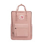 KALIDI Casual Laptop Backpack 15 Inches Classic Camping Rucksack Travel Outdoor Square Daypack College Hiking Gym Bag, Pink - color: Pink
