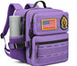 9L Mini Tactical Backpack for Men Women,Small Military Tactical Backpack for Sport,Gym,Hiking,Travel,Camping (Purple) - color: Purple