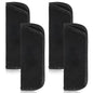4 Pack Soft Eyeglass Case, 6.14x2.36Inch Slip in Opening Design Protective Glasses Pouch, Easy to Carry Travel Holder for Eyeglasses Sunglasses, Eye Glass Storage