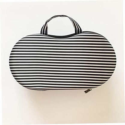 Portable Bra Bag with Net Bra Case Bra Organizer Portable Travel Bra Storage Box for Travel (Pattern 5).