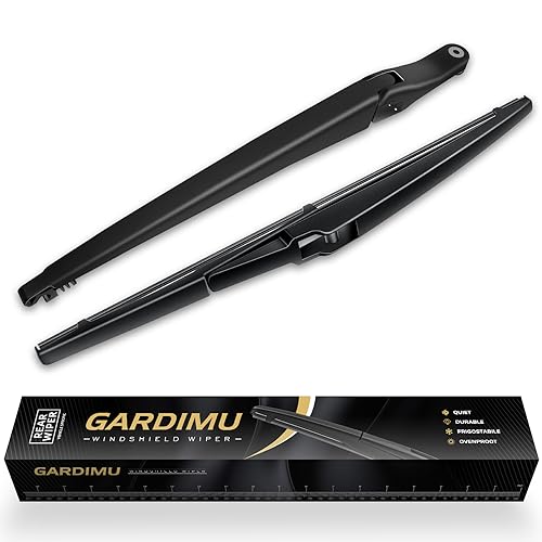 Replacement for Toyota Sienna 2011-2020 Rear Windshield Wiper Blade and Arm Assembly-Car Back window wiper Arm Blade Complete Set - size: For Toyota Sienna 2011-2020