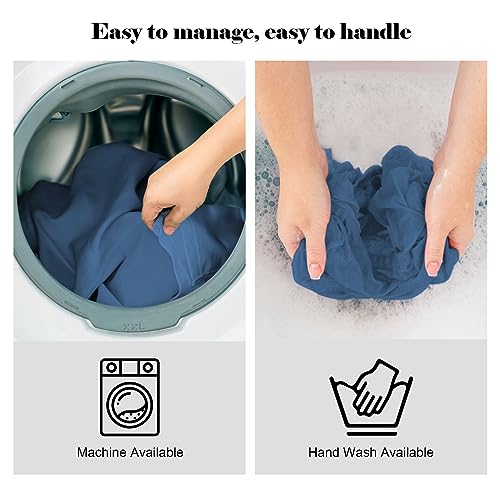 Sleeping Bag Liner,Travel Sheet & Adult Sleep Sack, Camping Sheets Travel Sleep Sack for Backpacking,Hotels & Hostels -Lightweight Single &Double Travel Sheet Camping Sheets - color: Double Blue