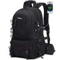 Nerlion 40L Hiking Backpack Travel Backpack for Men Women Camping Waterproof Outdoor Hiking Daypack Lightweight Backpack (Black) - color: A1- Black