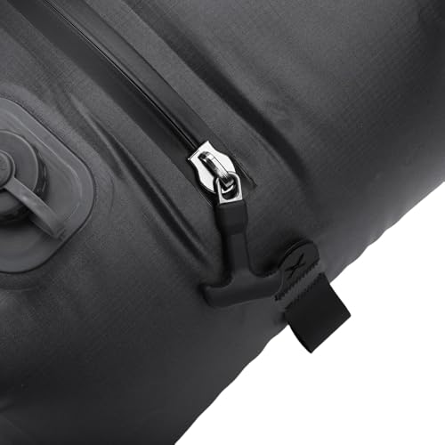 Naroote 20L Reusable Travel Vacuum Bag, Built in Pump Rechargeable Folding Compression Bag, Luggage Space Saver Packing Tool, Ideal for Camping Carry On Suitcases Backpack Seal (Black Grid) - color: Black Grid