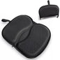 masteymoh Foldable Seat Cushion for Travel, Honeycomb Gel Cushion with Zipper & Handle, Portable Silicone Gel Seat Cushion for Cars, Honeycomb Butt Pillow 15.8 x 13.3 x 1.4 Inches (1 in Black) - color: 1 in Black