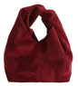 Slouchy Suede Crescent Crossbody Purses Women Cute Hobo Bags Trendy Satchels Underarm Shoulder Bag Travel Tote Handbag 2026 - color: A Suede Burgundy-no Strap