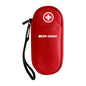 EpiPen Carry Case Insulated, Travel Medical Bag with YKK Zipper, Hold 2 Epi Pens or Auvi-Q, Anti-Histamine, Asthma Inhaler, Allergy Medicines, Emergency Medication Organizer Pouch, Red - color: Red