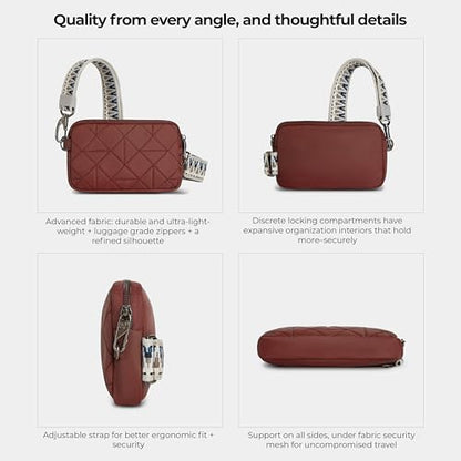 Travelon Anti-Theft Boho Phone Sling | Anti-Theft - color: Paprika