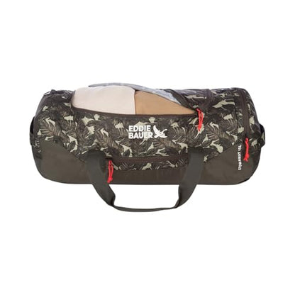 Eddie Bauer Stowaway Packable Duffel Bag | Travel | Foldable | Lightweight | Durable | Ripstop Polyester - color: Dark Loden