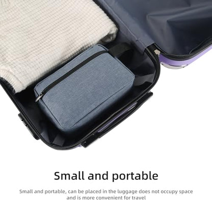 Icramsy Travel Toiletry bag Toiletry bag for women men Hanging Cosmetic bag Travel accessories for Women Men (Blue) - color: Blue