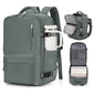 VGCUB Carry on Travel Backpack for Women Men Large Laptop Gym Work Frontier Airlines Personal Item Bag Business Airport Lightweight Backpack Flight Approved Mochilas de Viaje Green - color: Green, style: Large