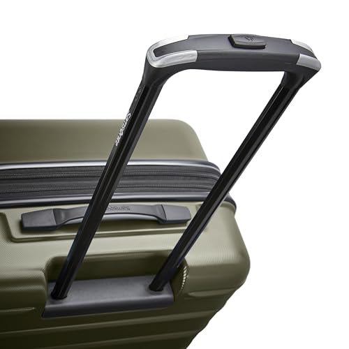 Samsonite Omni 2 Hardside 2 Piece Set - Includes Global Carry-On & Large Checked Suitcases - 360° Dual Spinner Wheels - Integrated TSA Lock & Expansion - Amazon Exclusive - Vita Olive - color: Vita Olive, size: 2-Piece Set (Carry-on/Large)