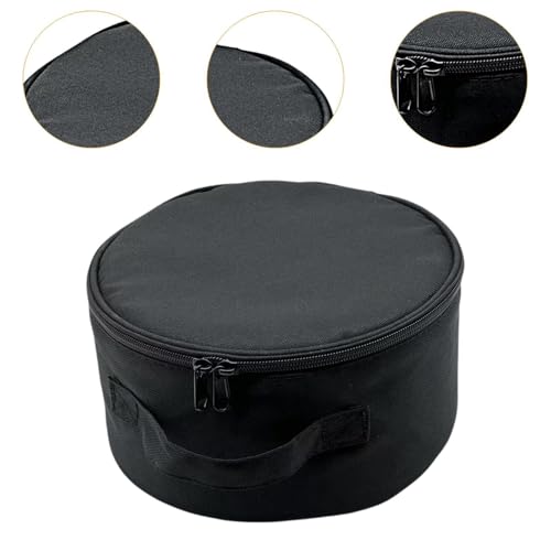 Folding Fan Storage Bag Bag Camping Gear Organizer Portable Cosmetic Bag for Picnic Backpacking Camping Outside, 12inch