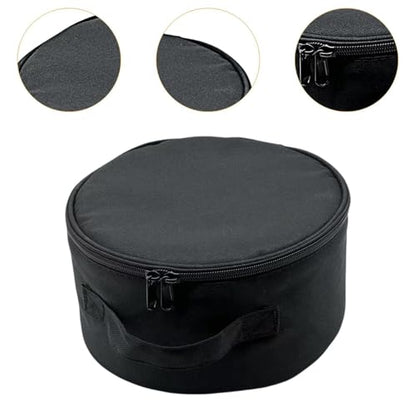 Folding Fan Storage Bag Bag Camping Gear Organizer Portable Cosmetic Bag for Picnic Backpacking Camping Outside, 12inch
