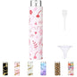 5ml Perfume Atomiser Refillable Bottles Portable Mini Spray Travel Bottle Easy to Refill Empty Atomizer Bottle for Purse Handbag Pocket Luggage,Bright Color (Pink Lover 1) - color: Pink Lover 1