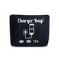 ShiQiao Spl Chargers Organiser Bag Black Charging Cables Travel Toiletry Pouch Electronic Charger Organiser Makeup Bag with Zipper Birthday Gifts for Mum Dad Charger Makeup Cosmetic Bags pouches - style: Charger Bag