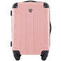 Travelers Club Chicago Hardside Expandable Spinner Luggage, Rose Gold, 22" Carry-On - color: Rose Gold, size: 22" Carry-On